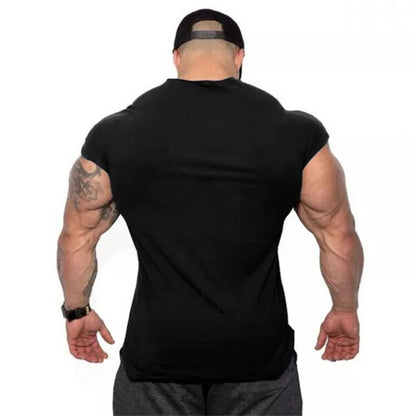 New Brand Clothing Bodybuilding Fitness Men's Vest Sexy Summer Cotton Sleeveless Tank Top gyms men undershirt tanktops