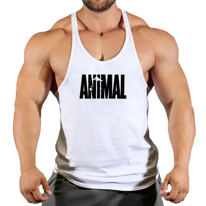 2022 Cotton Gyms Tank Tops Men Sleeveless Tanktops For Boys Bodybuilding Clothing Undershirt Fitness Stringer Vest