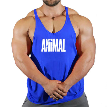 2022 Cotton Gyms Tank Tops Men Sleeveless Tanktops For Boys Bodybuilding Clothing Undershirt Fitness Stringer Vest