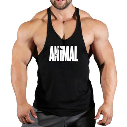 2022 Cotton Gyms Tank Tops Men Sleeveless Tanktops For Boys Bodybuilding Clothing Undershirt Fitness Stringer Vest